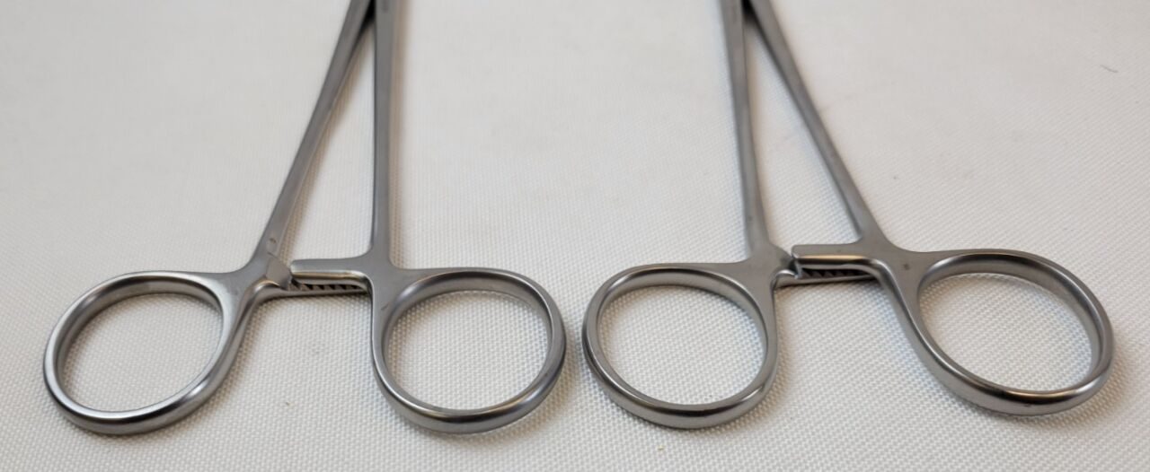 SYMMETRY SURGICAL 55-6138 Set of 2 Curved Occlusion Clamp Curved Jaws 8-1/4" — photo 8