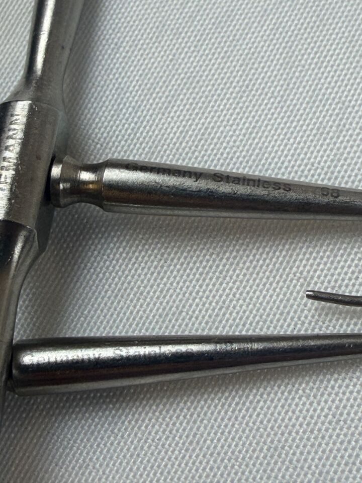 TIEMANN  Pair of Gigli Saw Handles Free Spinning Handle Orthopedic Neurology — photo 4