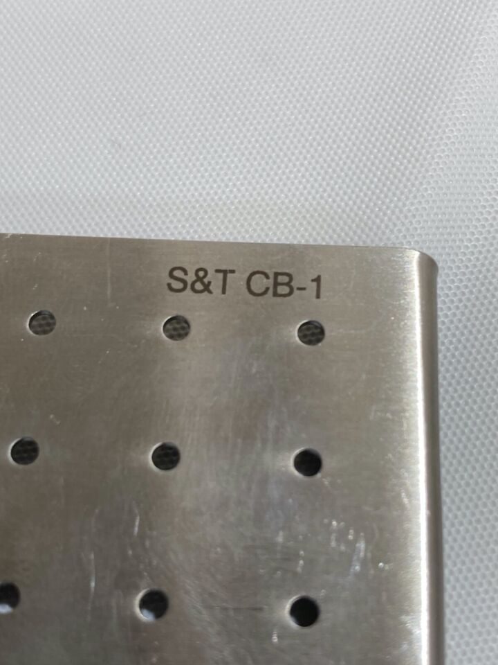 ST INSTRUMENTS CB-1 45mm x 70mm Perforated Sterilization Case — photo 2