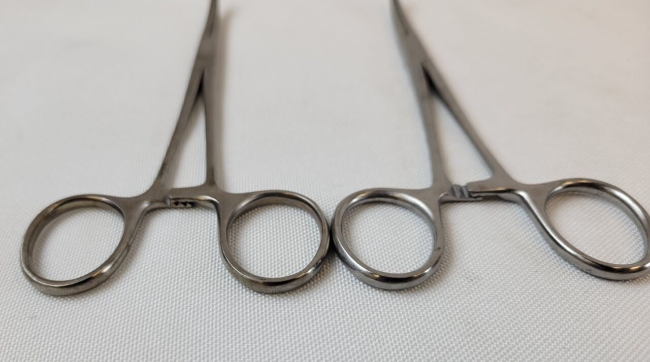 JARIT 106-121 Curved Crile Artery Forceps Serrated Jaws — photo 7