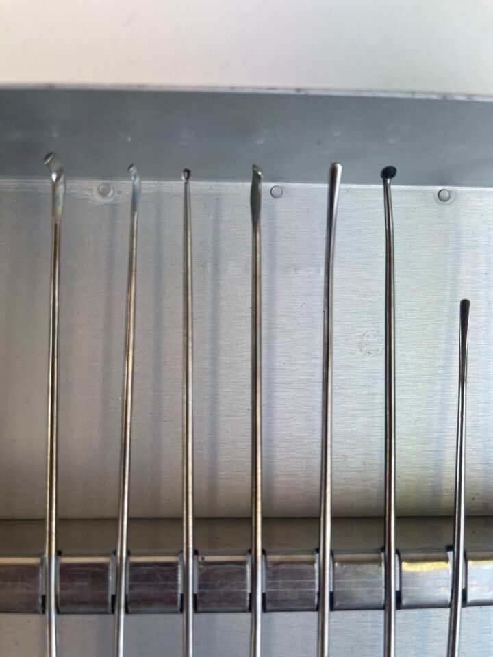 V. MUELLER Various  Transphenoidal Dissector Instrument Set w/ Case — photo 4