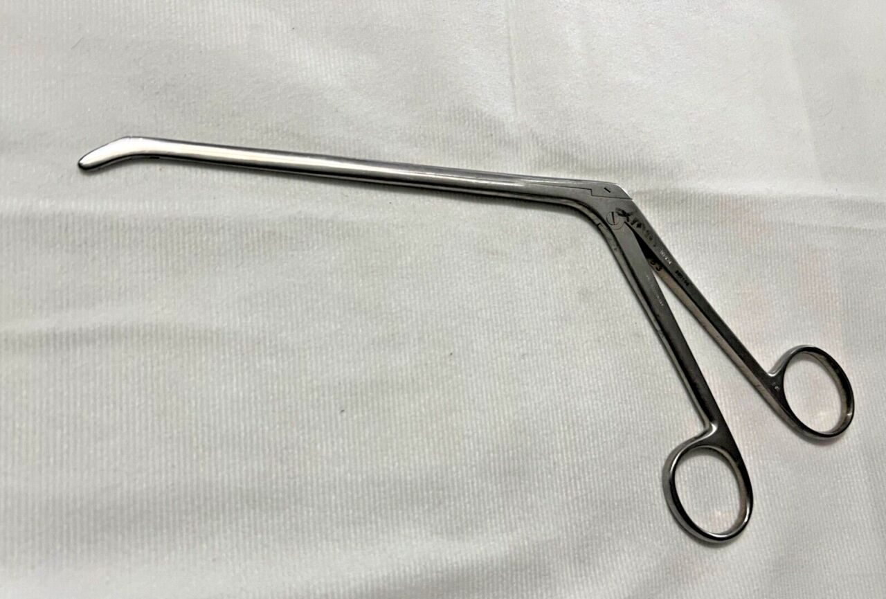 WECK 390166 2mm X 10mm Downbiting Cups 7" L Cushing Intervertebral Disc Rongeur