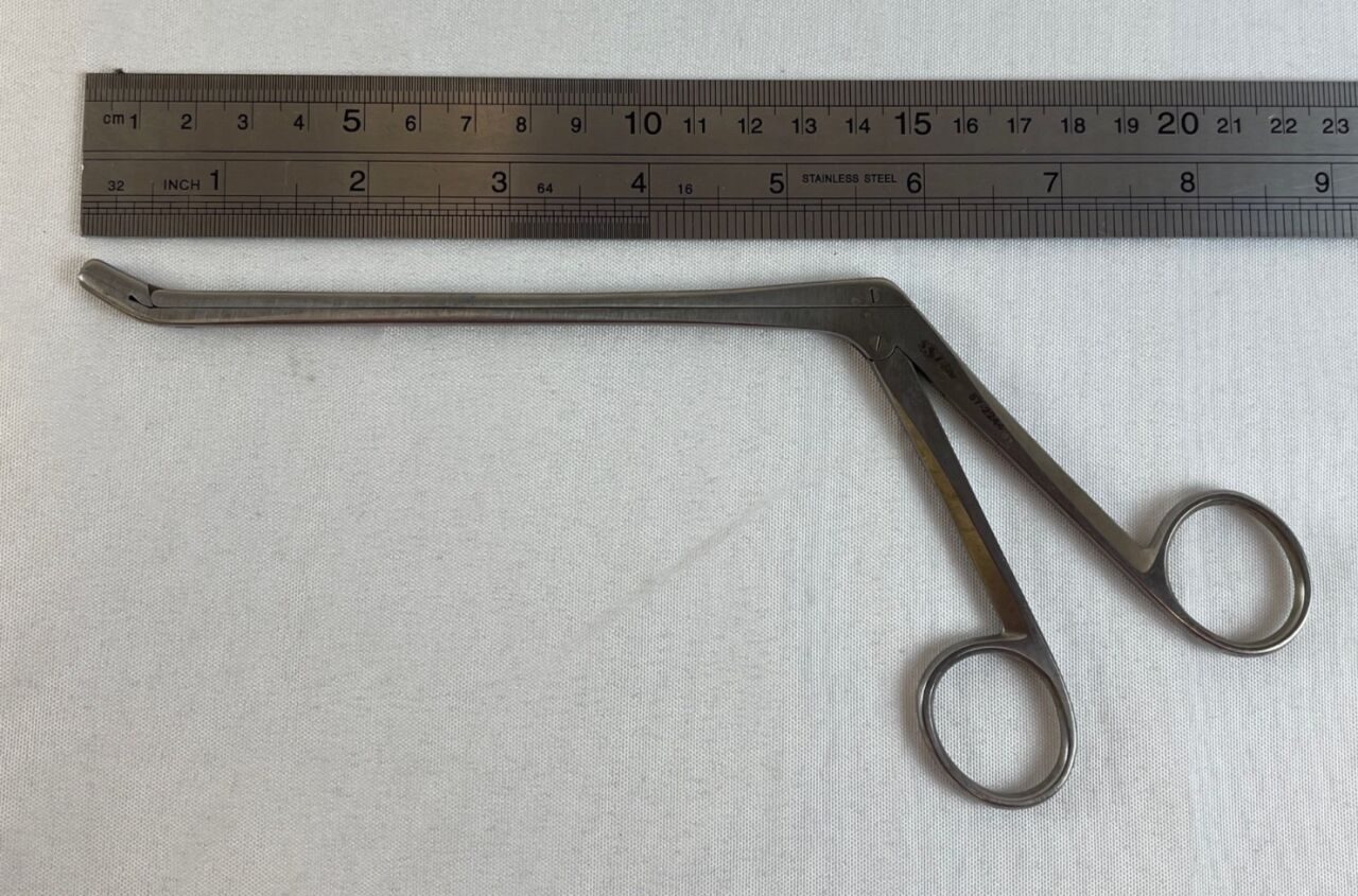 SSI ULTRA 57-2244 4mm x 10mm Up x 6" Spurling IVD Rongeur — photo 9
