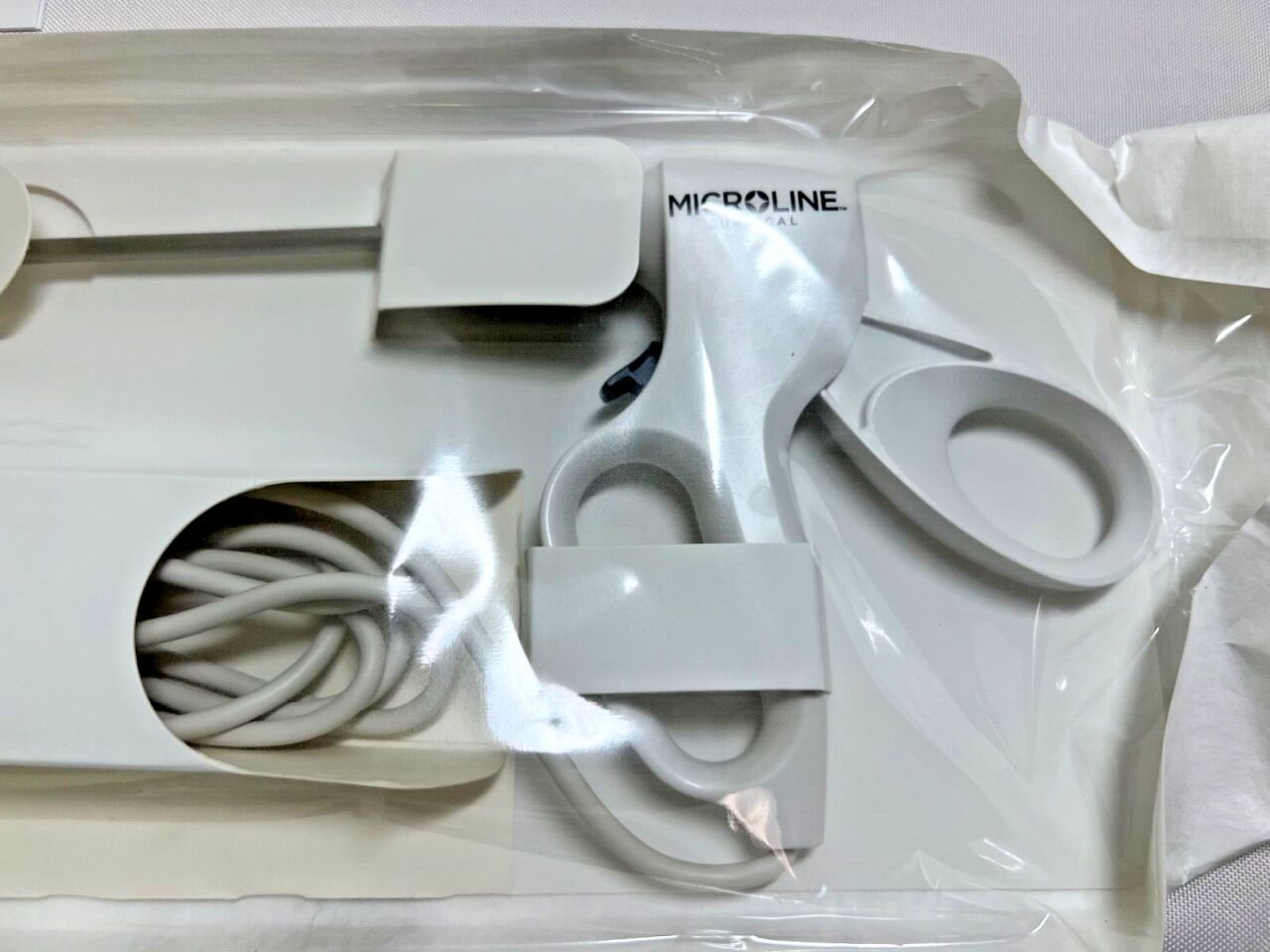 MICROLINE SURGICAL 132-134D MiFusion TLS3 14C Thermal Ligating Shears Curved Jaw — photo 2