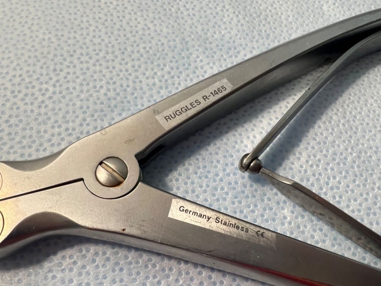 RUGGLES R-1465 Angled Double Action Duckbill Rongeur — photo 3