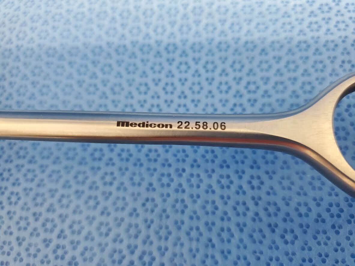 MEDICON 22.58.06 Surgical Hand Retractor 9 1/2" 6 Prong 50mm X 25mm Sharp Tip — photo 2