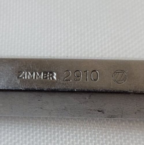 ZIMMER 2910 Key Periosteal Elevator 1/2" Blade Width 7-1/4" Total Length — photo 5