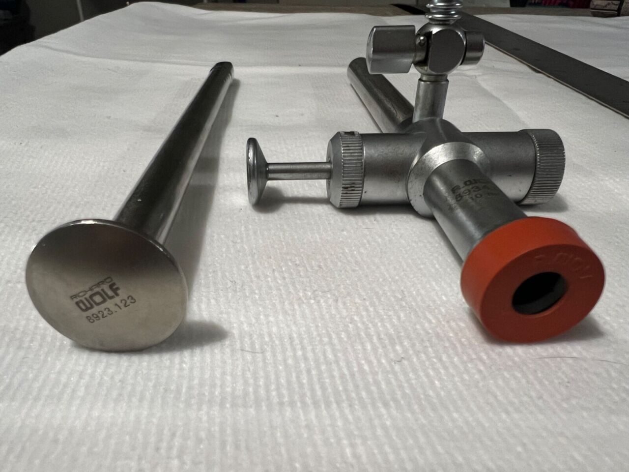 R. WOLF 8923.123 & 8934.01 10mm Trocar w/ 10mm Cannula 7" Length — photo 4
