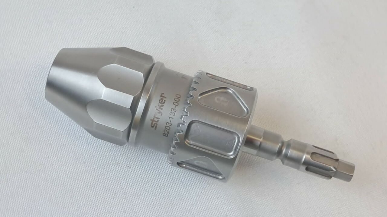 STRYKER 8203-133-000 1/4" Locking Keyless Chuck — photo 2