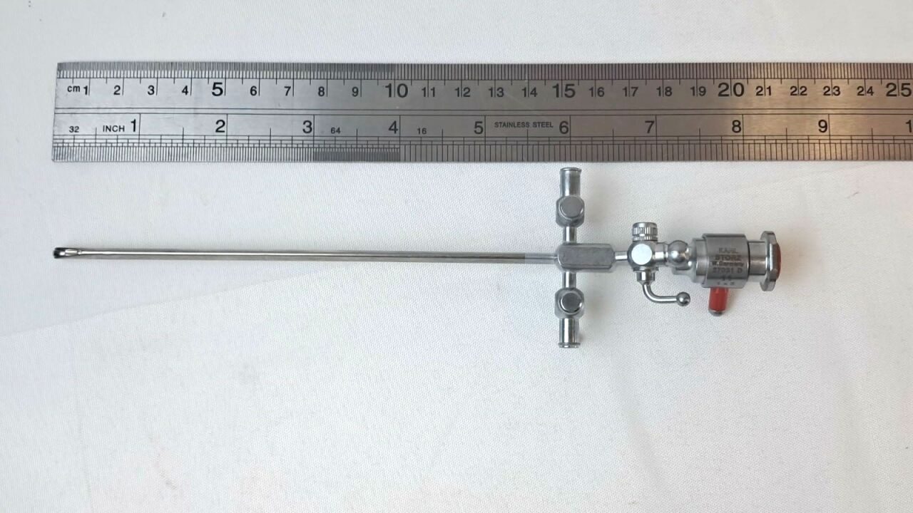 KARL STORZ 27031D 10 Fr. 14cm w/ 27031DO Obturator Cystoscope — photo 8