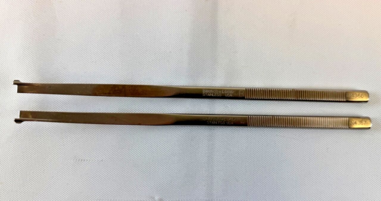 BAUSCH & LOMB N4366 & N4367 Anderson-Neivert L&R 4mm Osteotome ENT Pair