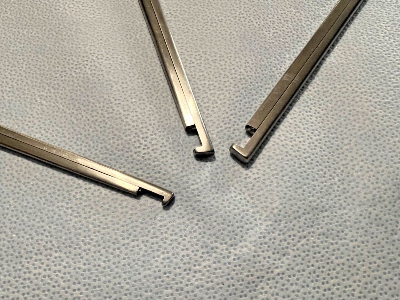 JARIT 281-051/52/53 Laminectomy Micro Kerrison Rongeurs 90deg x 8" - Set of 3 — photo 5