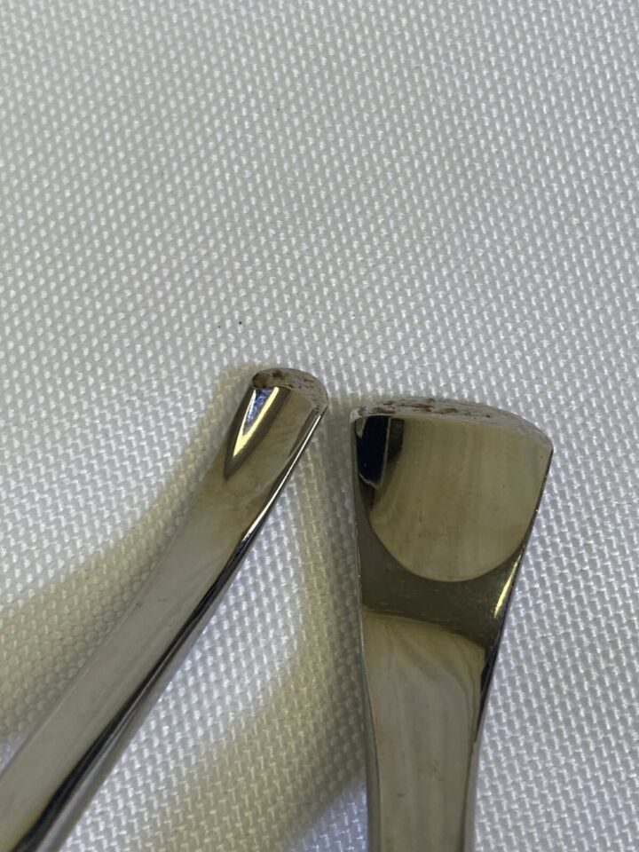 DOWNS ENGLAND JJ-395-06-0 & 395-16-X 6mm & 16mm Offset Orthopedic Gouges Set — photo 6