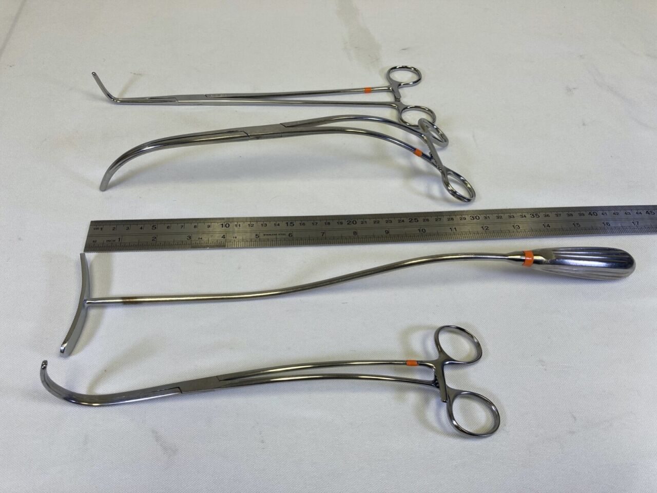 PILLING WECK Various 21 Piece Large Vascular Instrument Set w/ Case — photo 7