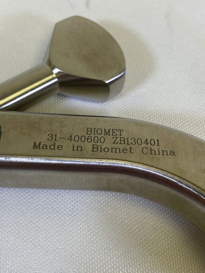BIOMET 31-400600 MIH Cup Inserter Modular Handle — photo 2