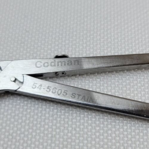 CODMAN 54-5605 Decker Microsurgical Scissors Alligator Action Curved Left — photo 5
