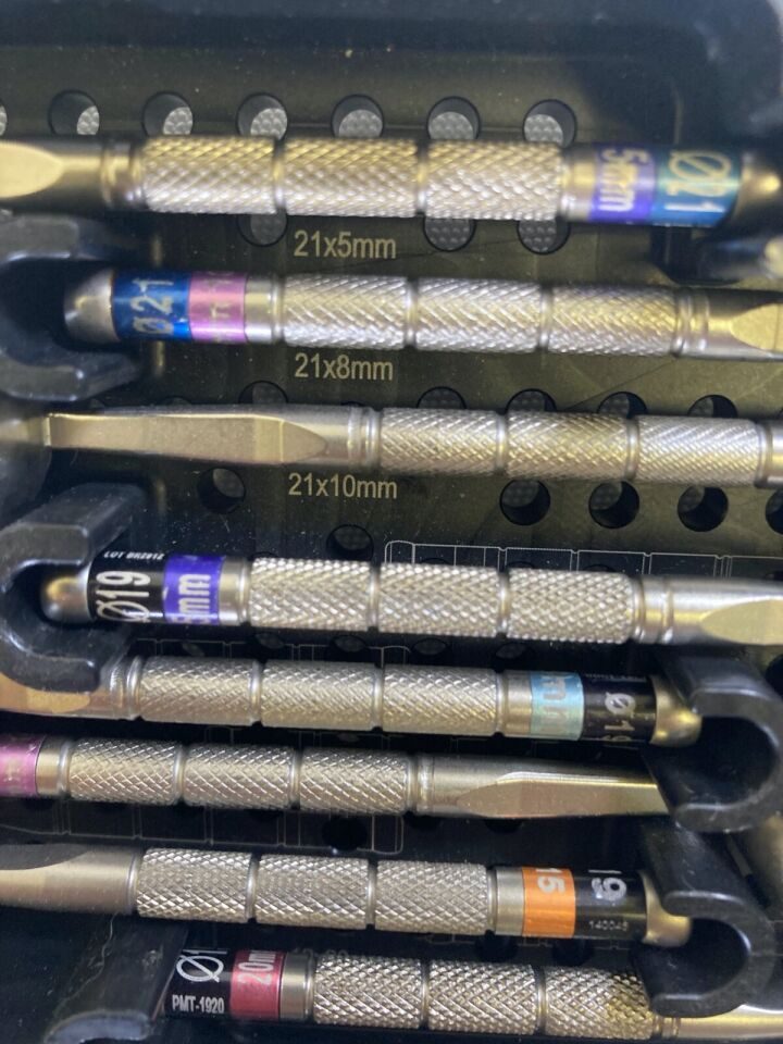 PARAGON Preserve MTP 28 Reamers & Trials Set w Sterilization Case — photo 5
