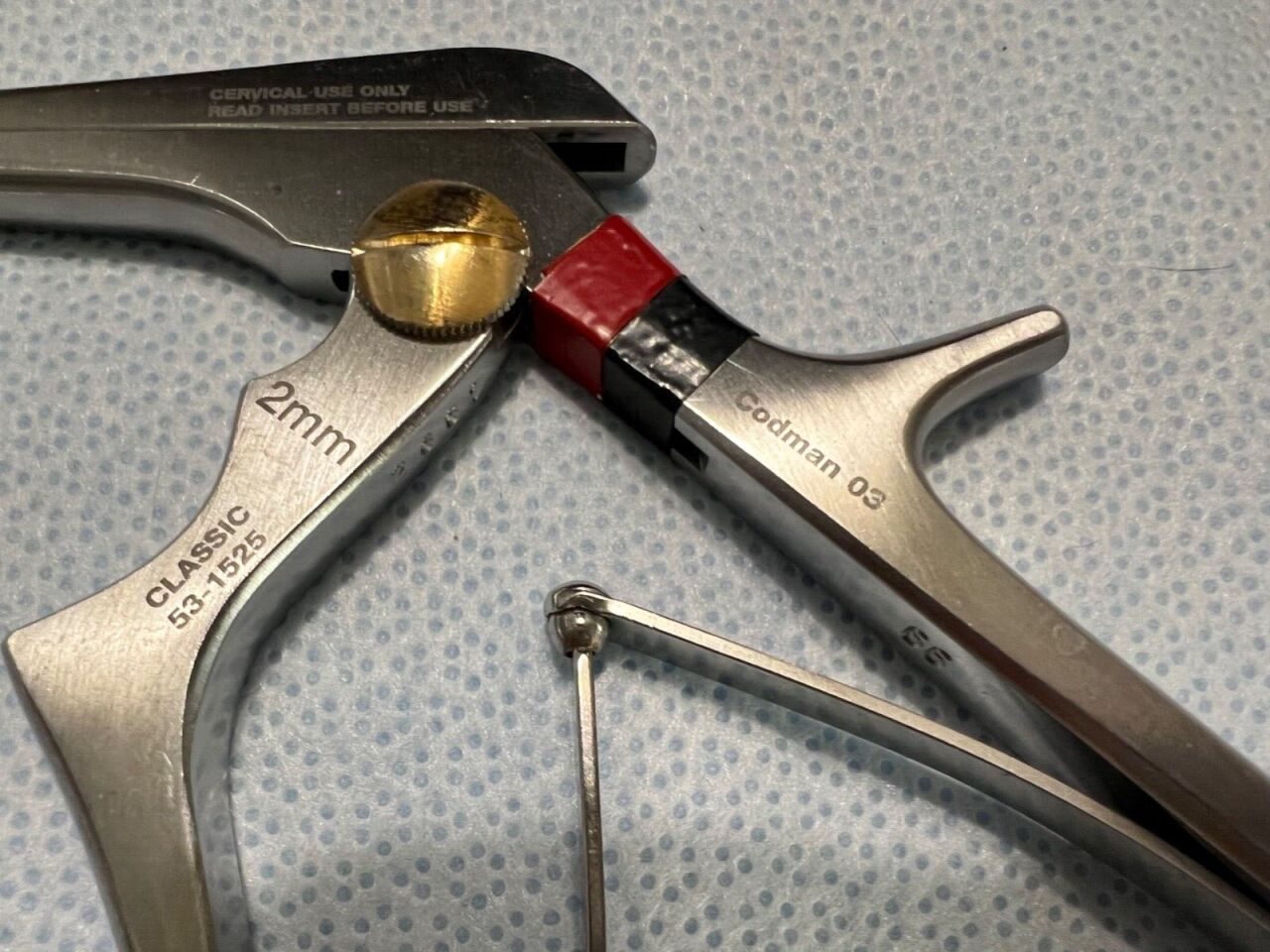 CODMAN 53-1525 Kerrison Rongeur 2mm X 90deg UpBite X 8" Neurology Spinal — photo 2