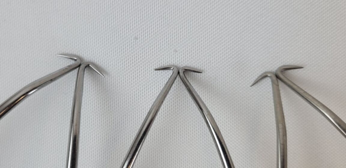 V. MUELLER GL500 Set of 3 Gelpi Perineal Self Retaining Retractor 7-1/4" — photo 3