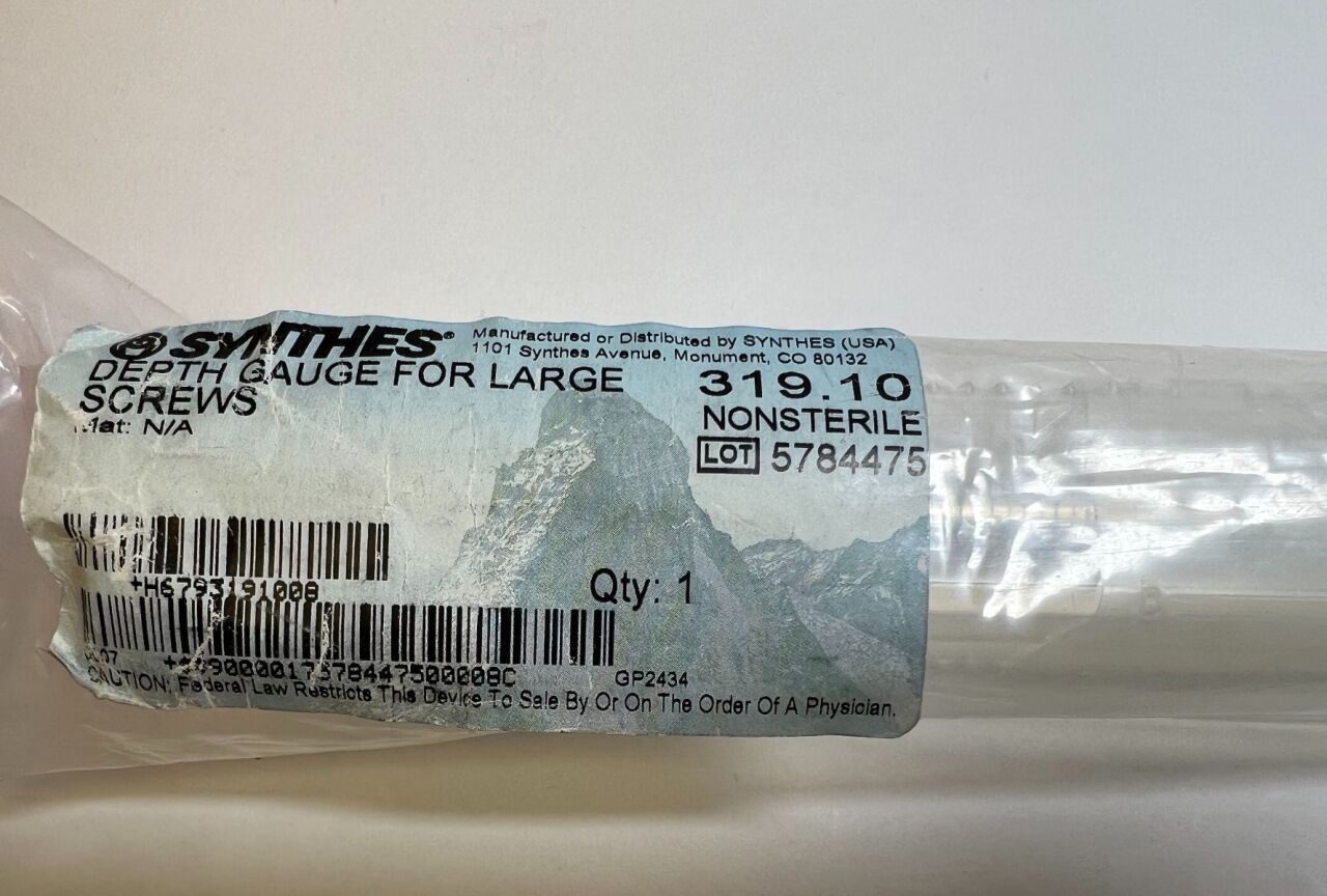 SYNTHES 319.1 Depth Gauge Large Screws