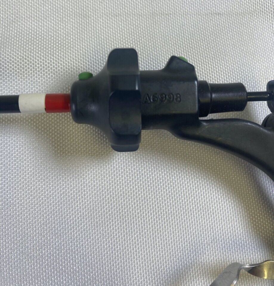 OLYMPUS A6998 Laparoscopic 5mm x 34cm Double Action Ratcheting Cupped Grasper — photo 2