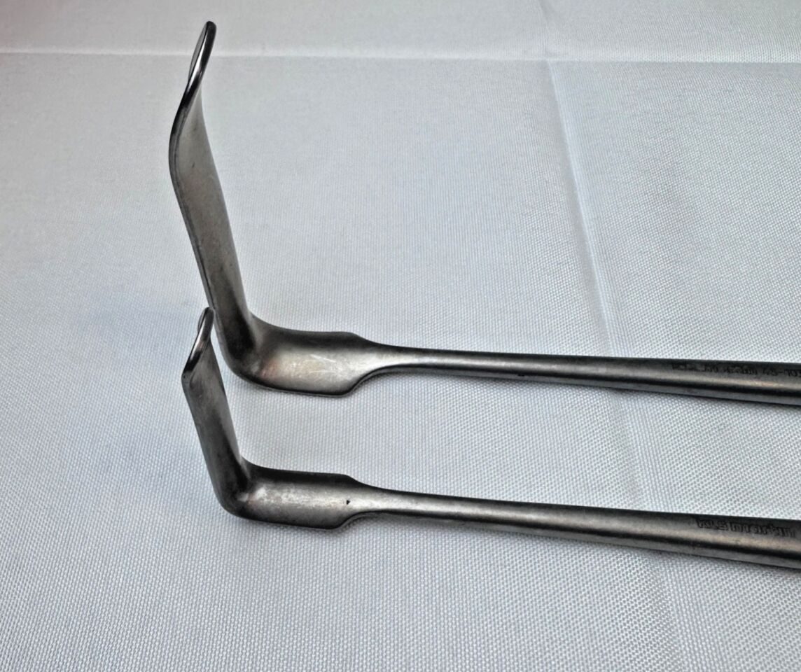 KLS MARTIN 48-103-70-07 48-101-42-07 Set of 2 Obwegeser Soft Tissue Retractors — photo 5