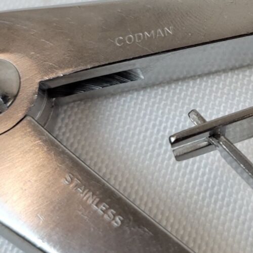 CODMAN  Stille-Luer Rongeur Curved Jaws 9" Double Action — photo 4