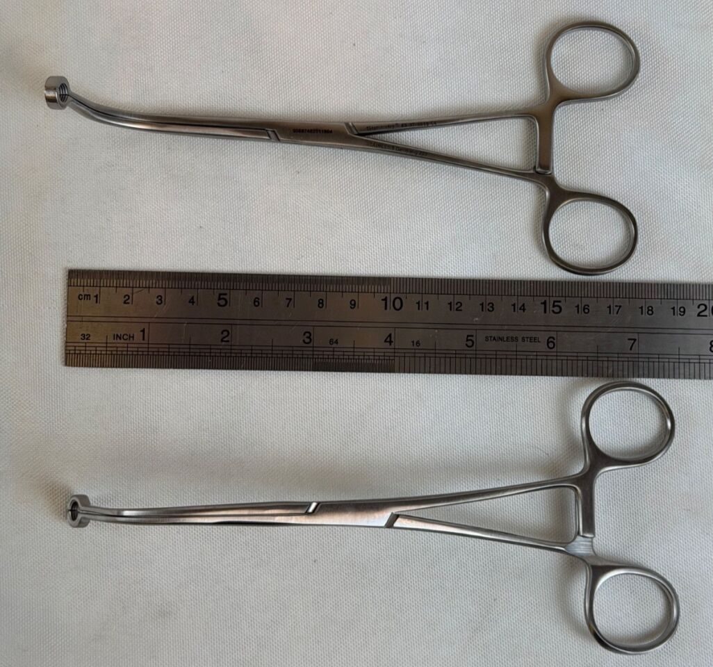 SYMMETRY 37-4019 Pair of Javid Carotid Artery Shunt Forceps 7" Bypass Clamps 6mm — photo 7