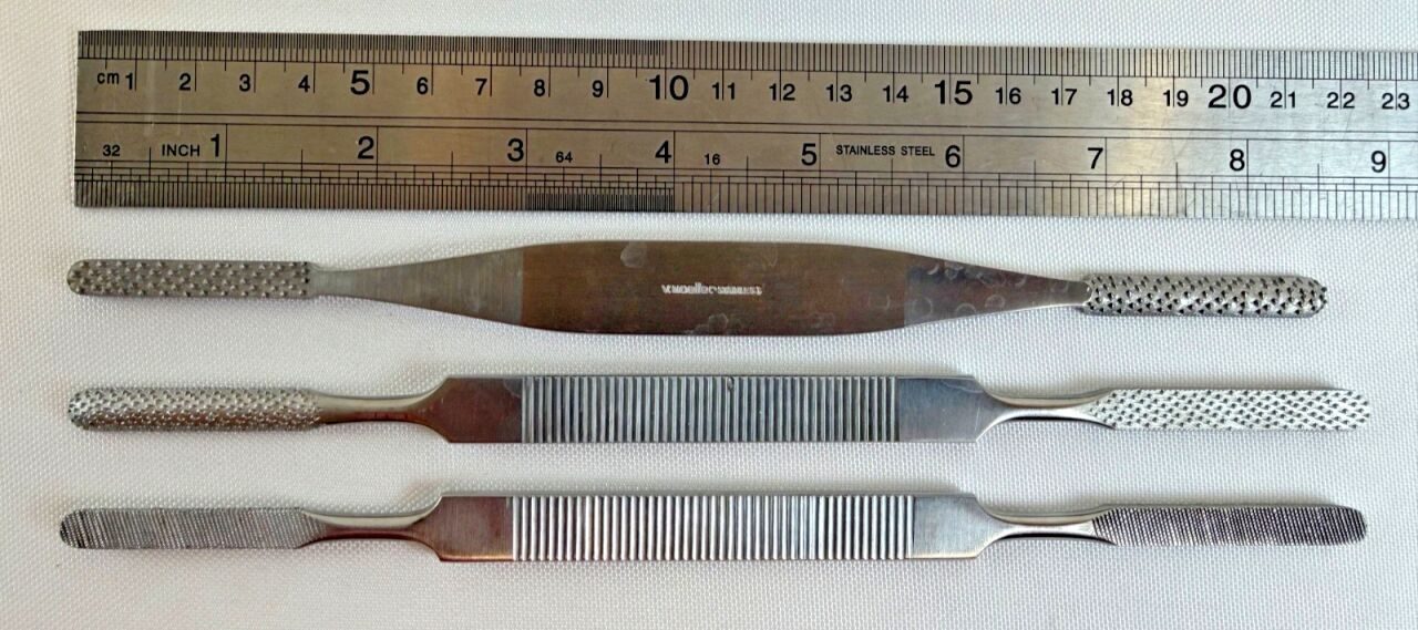 V. MUELLER WECK Double Sides Bone Rasps Set   Double Ended Bone Rasps Orthopedics — photo 7