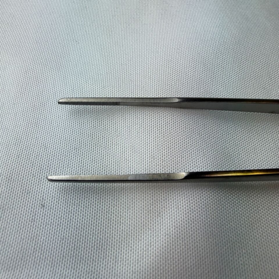 SSI ULTRA SYMMETRY 55-9004 Gerald Dressing Forceps Serrated 9-1/4" — photo 4