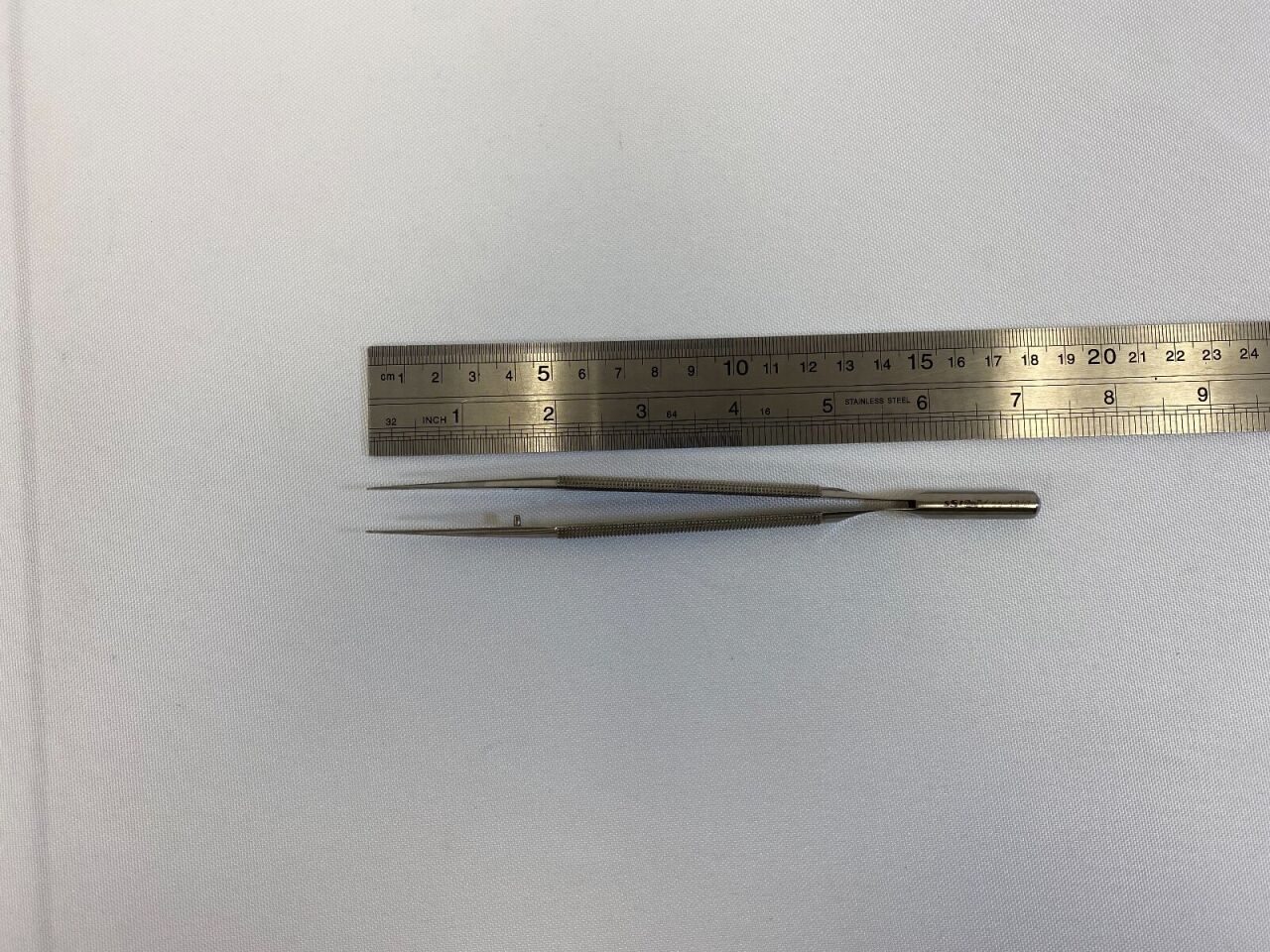 SSI ULTRA 55-9067 Ultra Micro Ring Tip Forceps Straight 1.0mm Tip 152mm Length — photo 3