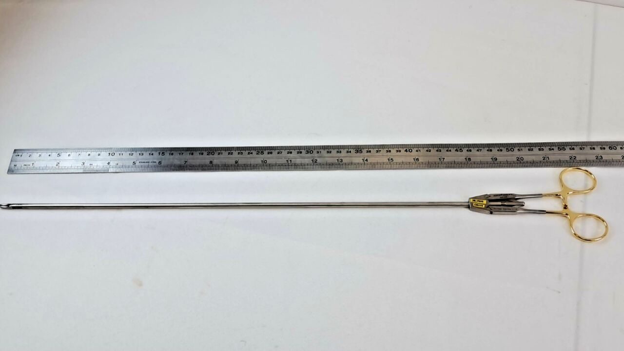 JARIT 600-254 Laparoscopic Needle Holder Curved Left — photo 6
