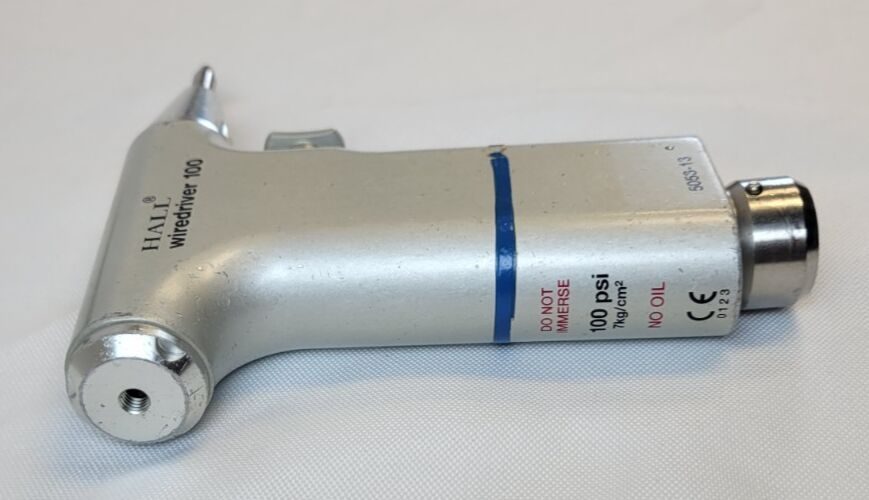 ZIMMER HALL 5053-13 Micro 100 Pneumatic Handpiece — photo 8