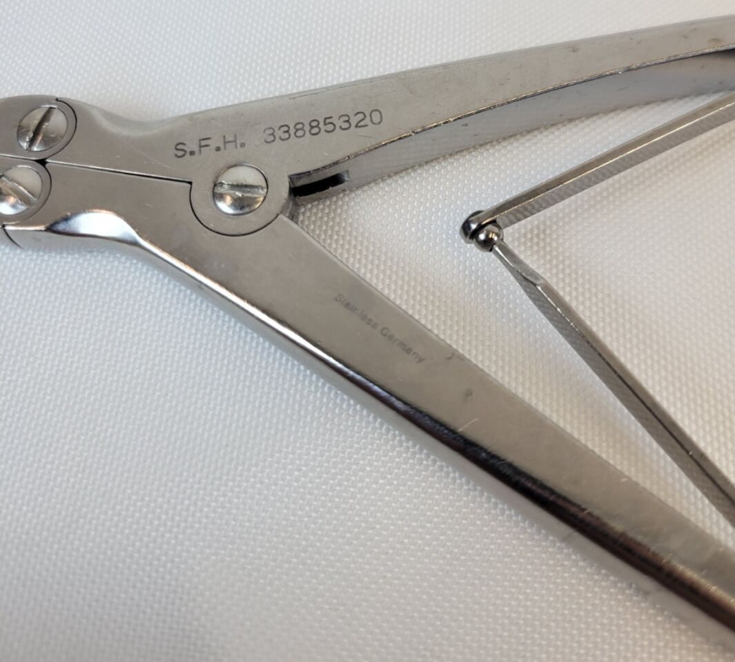 LEKSELL STILLE 4mm x 24cm Curved Bone Rongeur — photo 2