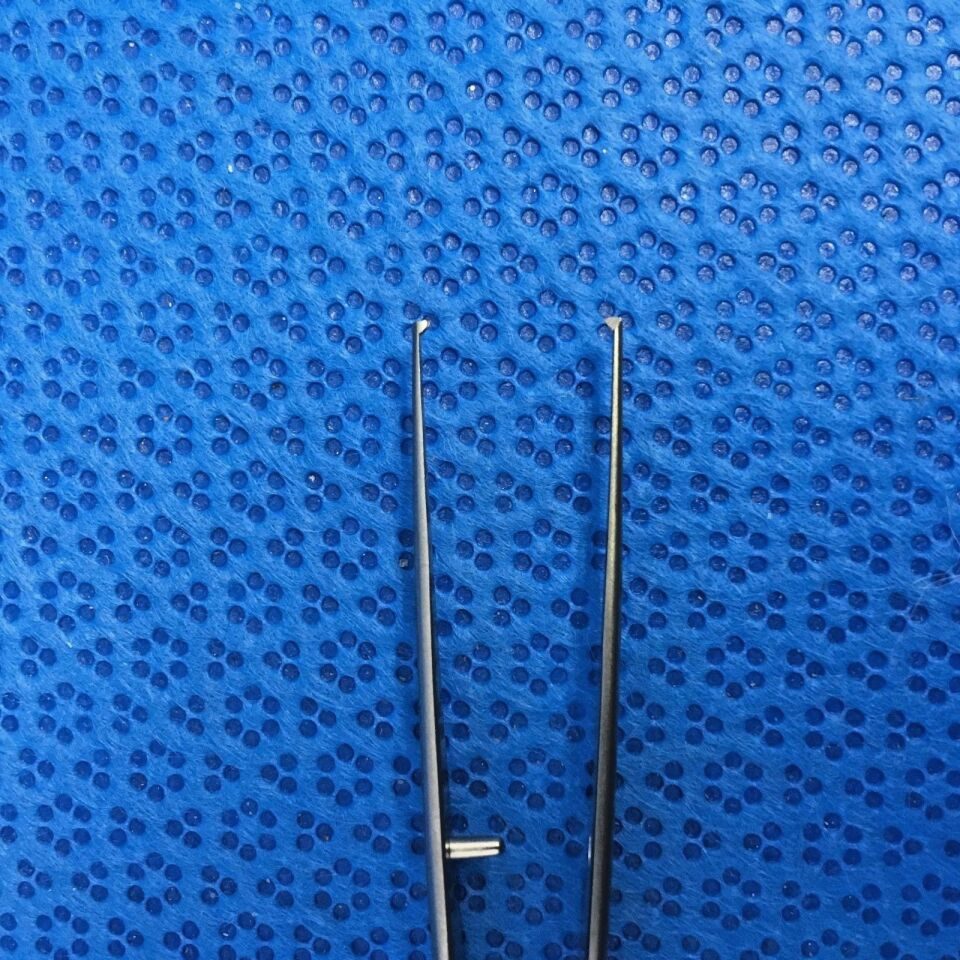 AESCULAP BD500R Delicate Tissue Forcep 1X2 Teeth 100MM — photo 4