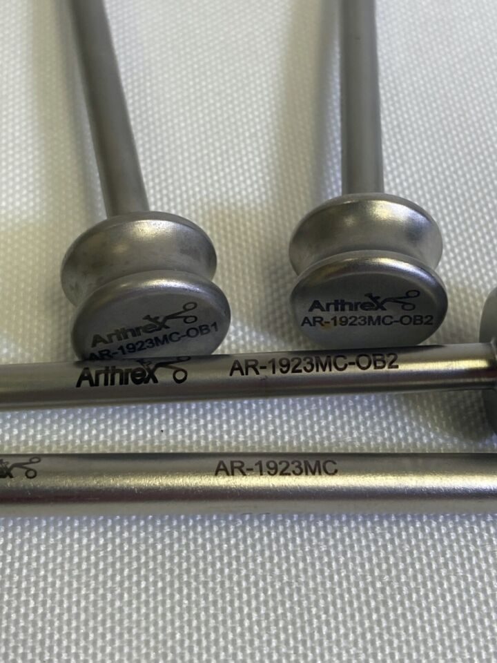 ARTHREX AR-1923MC w/ 3 Obturators f/ 2.4mm & 2.9mm PushLock Cannula — photo 2
