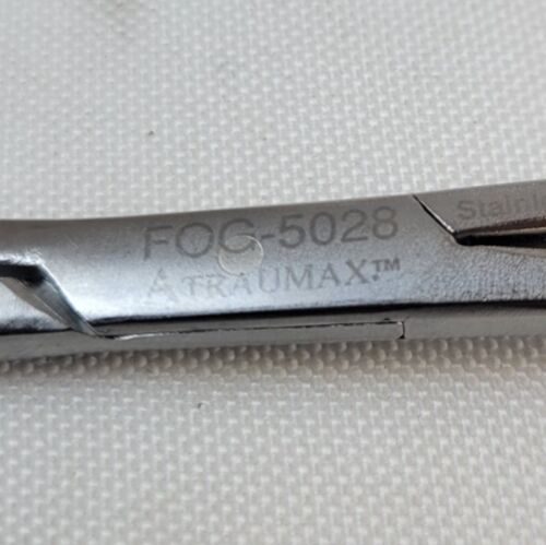 APPLIED VASCULAR FOG-5028 Angled Fogarty Vascular Clamp, 7" — photo 4