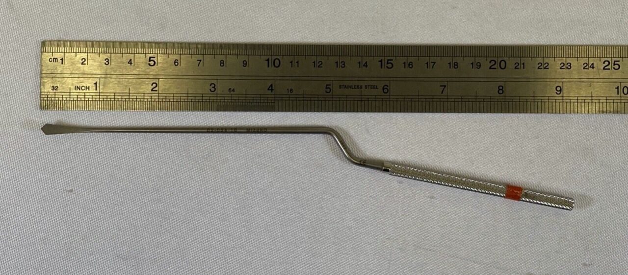 MIZUHO 02-034-10 EndoNasal Endoscopic Spear-Like Dissector Left Curve Bayonet — photo 8