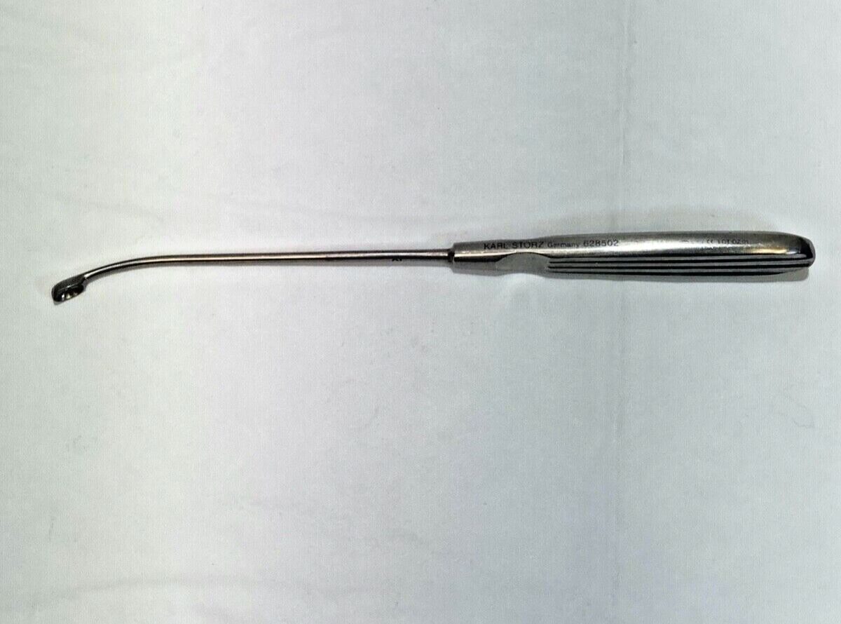KARL STORZ 628502 Size 2 x 21cm 6mm x 9mm Cup Halle Antrum Sinus Curette