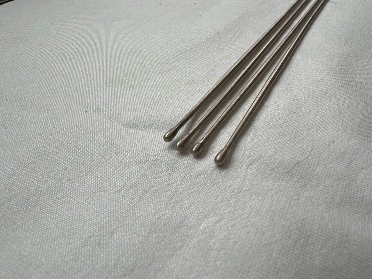 V. MUELLER GL1300 Set Of 4 Straight Emmett Uterine Probes 8-1/2" Working Length — photo 3