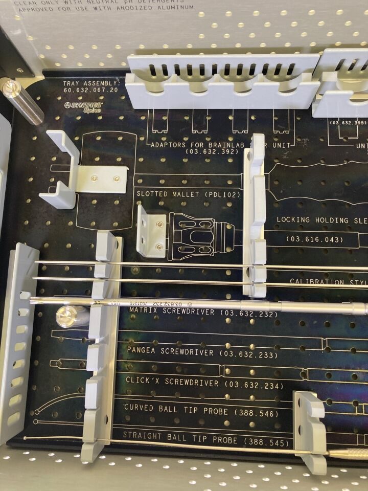 SYNTHES  Spine Pedicle Prep Navigated Cannulated Instruments Set — photo 10
