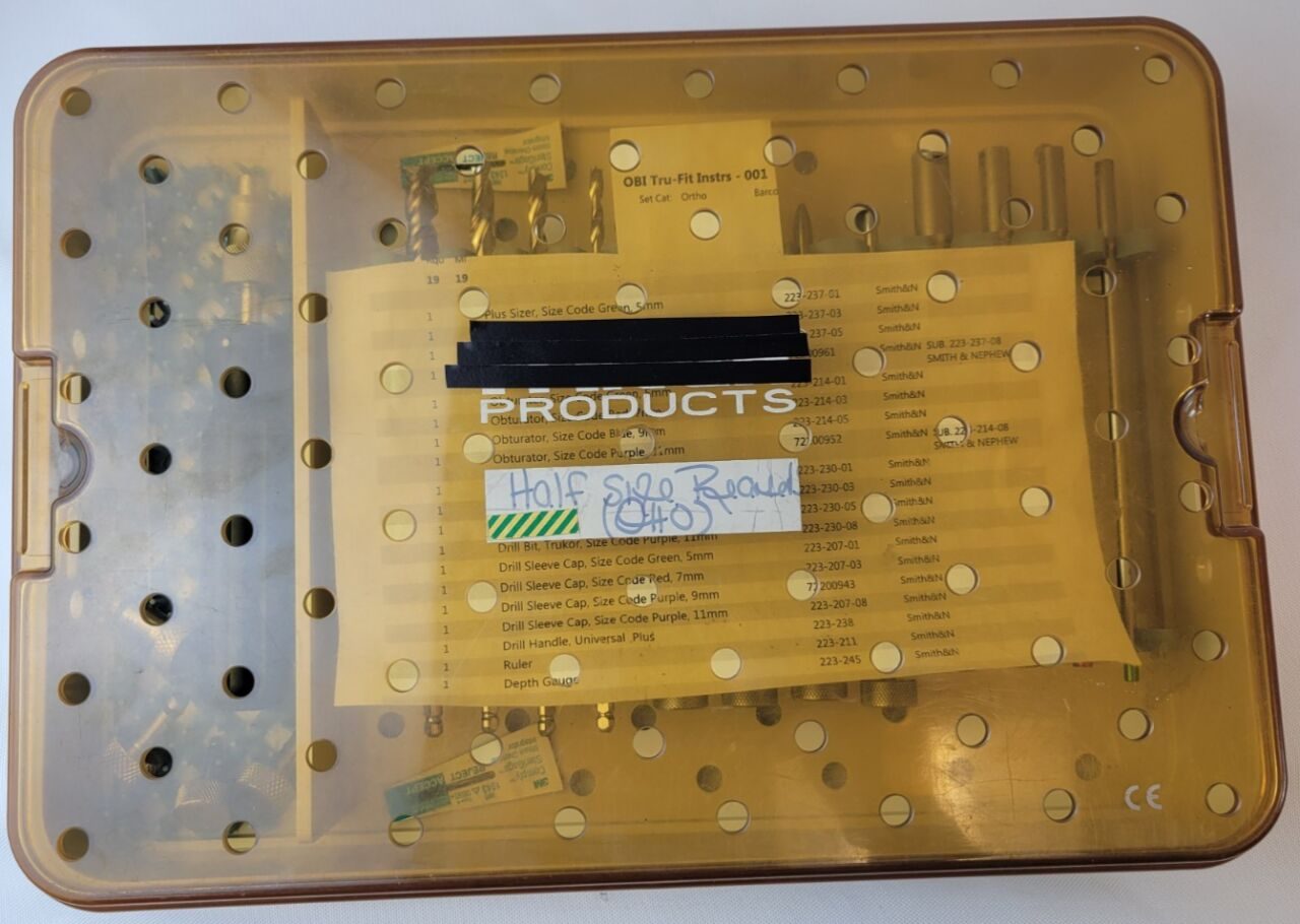 SMITH & NEPHEW OBI Tru-Fit 19 Pc. Instruments Set w/ Case — photo 11