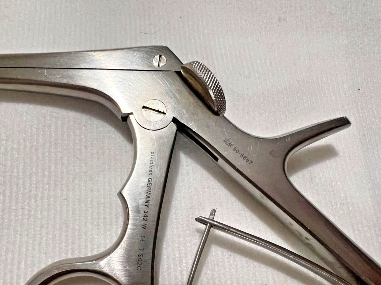 SKLAR 90-6887 Tischler-Kevorkian Biopsy Punch 3mmX9.5mm Rectangular Bite w/ Lock — photo 7