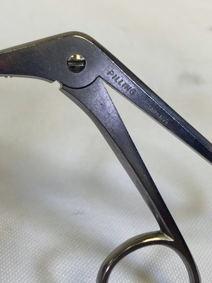 PILLING 50-6455 Jako Kleinsasser 2mm x 23cm Micro Cup Laryngeal Forceps — photo 3