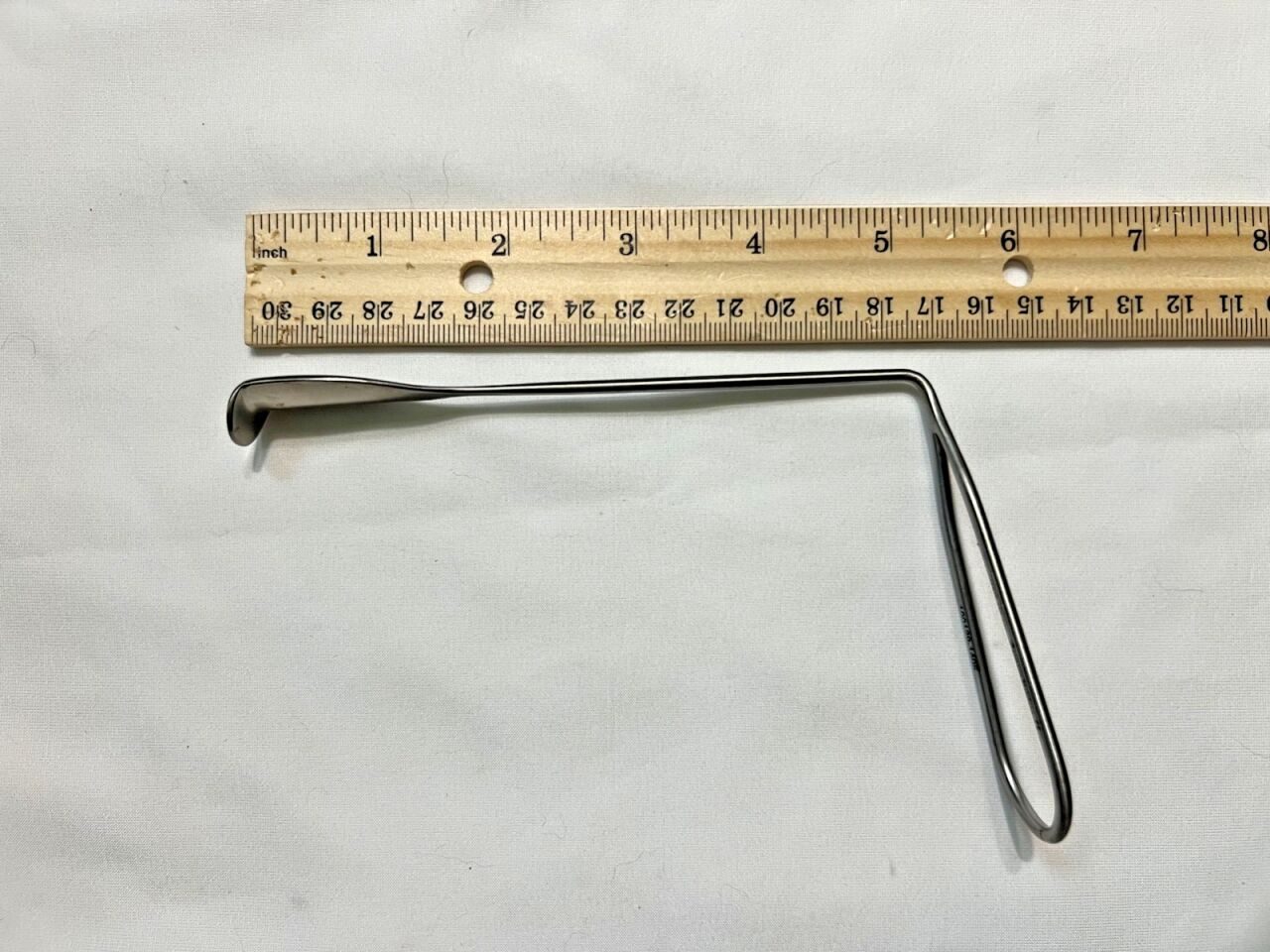 JARIT 430-245 Lothrop Uvula Retractor Angled 20mm Tip X 5-1/8" Length ENT — photo 4
