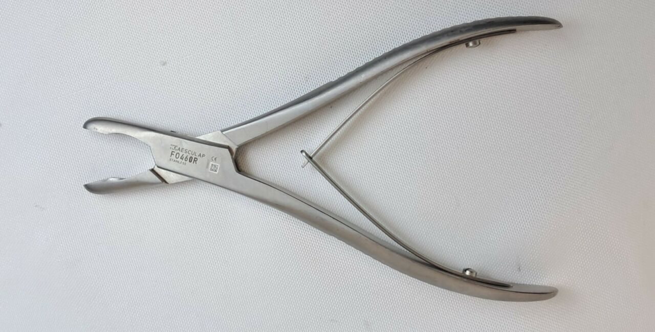 AESCULAP F0460R 175mm Luer Bone Rongeur — photo 3