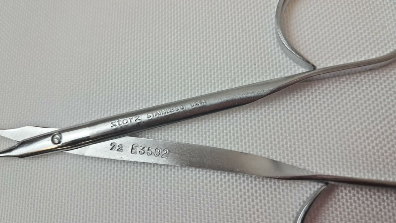 KARL STORZ E3592 Stitch Scissors ENT Ophthalmology — photo 2