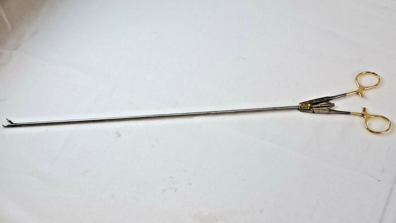 JARIT 600-254 Laparoscopic Needle Holder Curved Left — photo 3