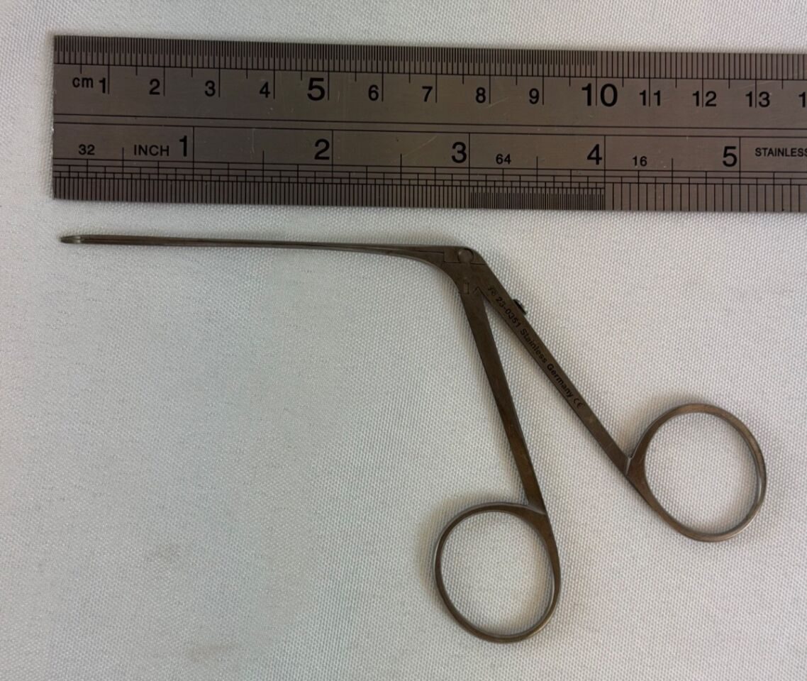 RICHARDS 23-0351 Offset Jaws Micro Grasper 3" Shaft Otology — photo 8