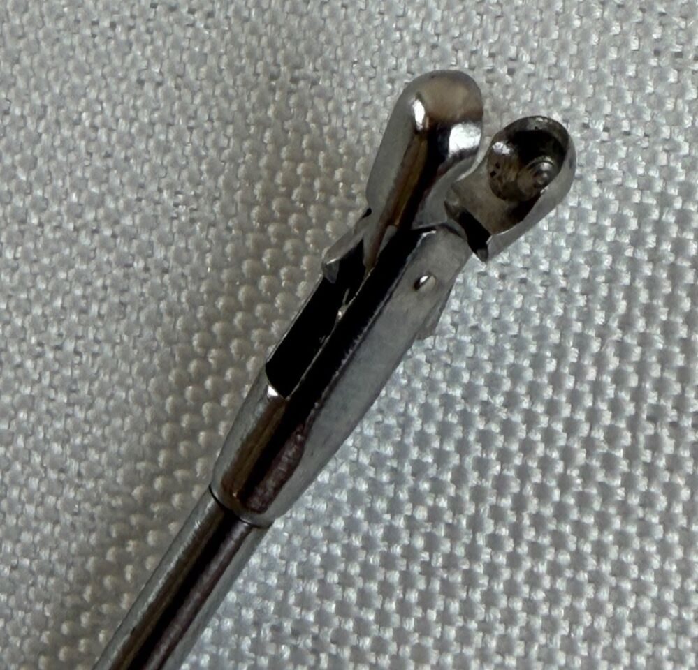 KARL STORZ Double Spoon Giraffe Forceps 55° Sinus Forcep 650210  ENT — photo 5